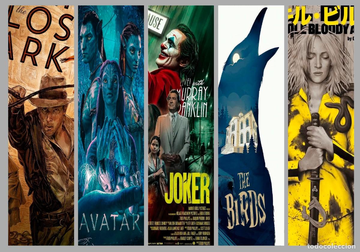 Coleccionismo marcap&aacute;ginas: 50 puntos de libro peliculas variadas (bloque 4) - Foto 5