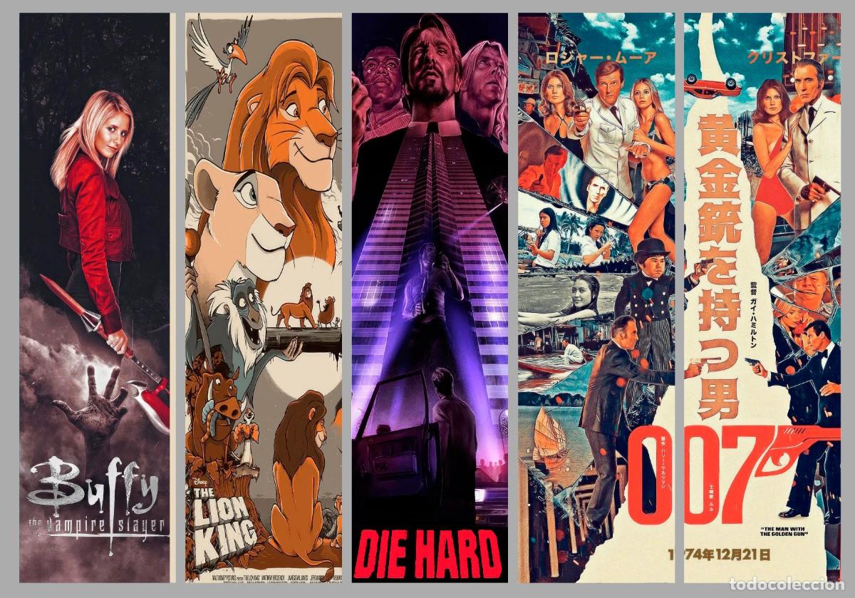 Coleccionismo marcap&aacute;ginas: 50 puntos de libro peliculas variadas (bloque 4) - Foto 7