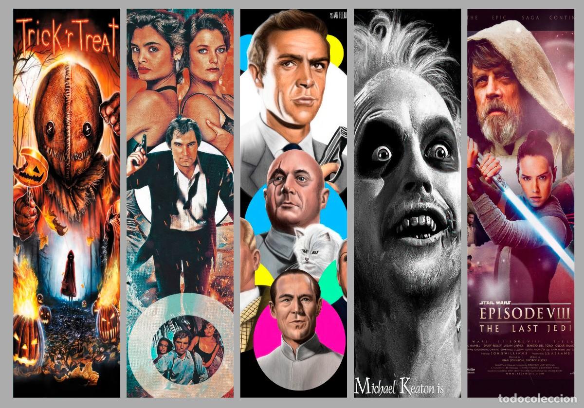 Coleccionismo marcap&aacute;ginas: 50 puntos de libro peliculas variadas (bloque 4) - Foto 8