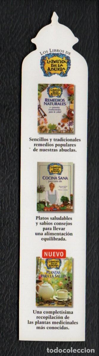 Coleccionismo marcap&aacute;ginas: MARCAPAGINAS TROQUELADO, LA BOTICA DE LA ABUELA. INTEGRAL. - Foto 2