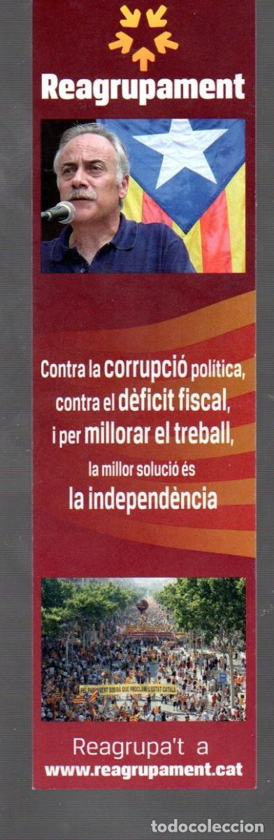 Coleccionismo marcap&aacute;ginas: MARCAP&Aacute;GINAS EDICI&Oacute;N DE REAGRUPAMENT LA INDEPENDENCIA - Foto 1