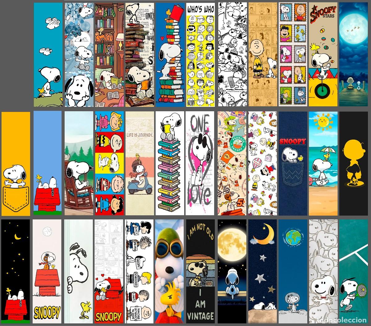 Coleccionismo marcap&aacute;ginas: 35 puntos de libro de SNOOPY - Foto 1