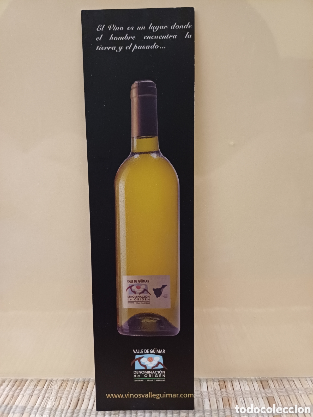 Coleccionismo marcap&aacute;ginas: Marcap&aacute;ginas El vino - Foto 1