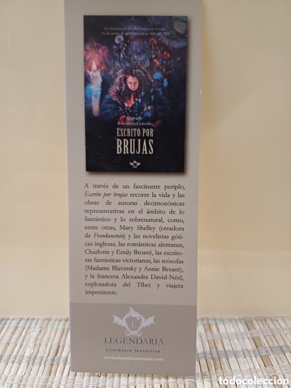 Coleccionismo marcap&aacute;ginas: Marcap&aacute;ginas Escrito por brujas - Foto 1
