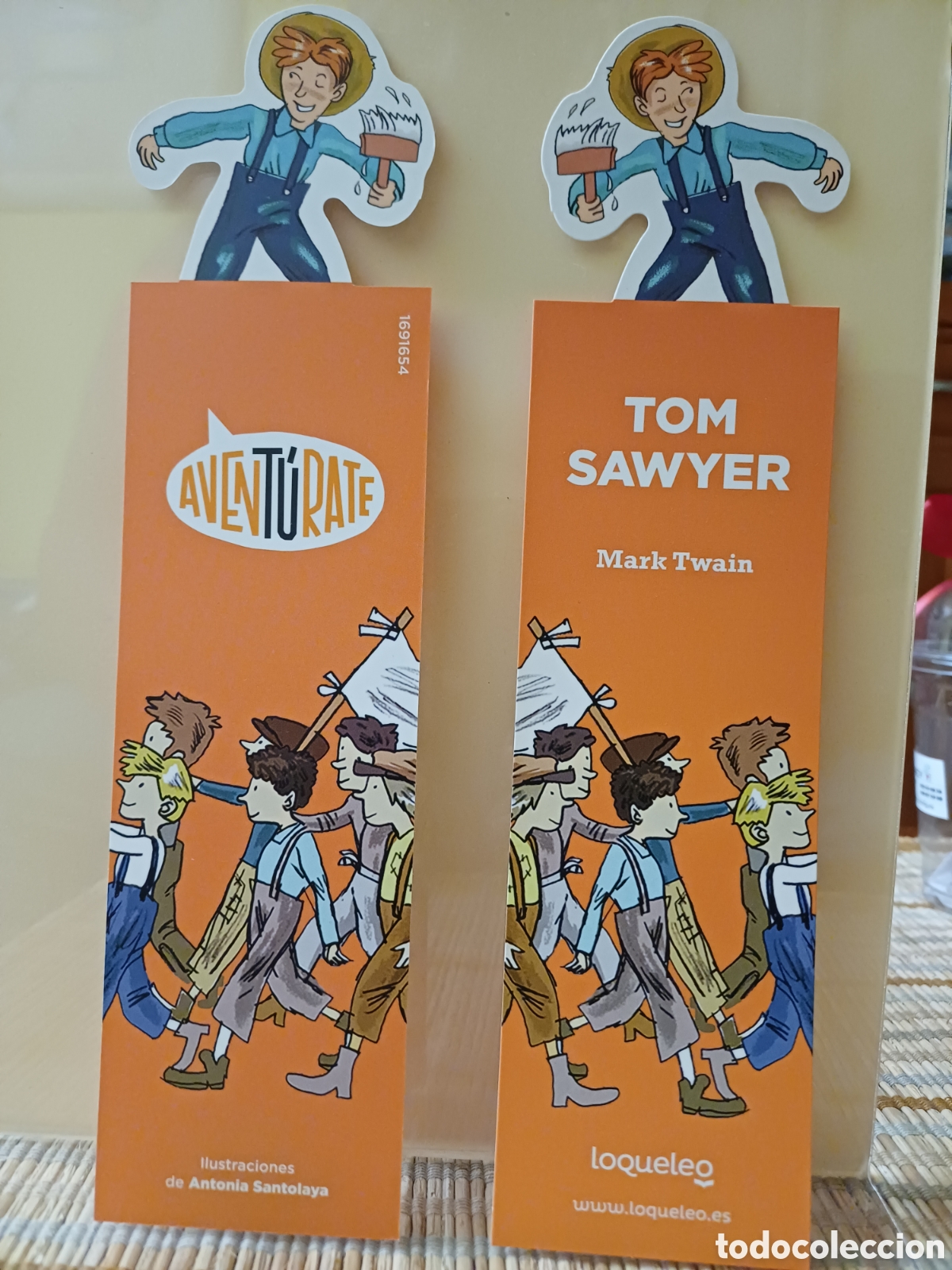 Coleccionismo marcap&aacute;ginas: Marcap&aacute;ginas TOM SAWYER - Foto 1