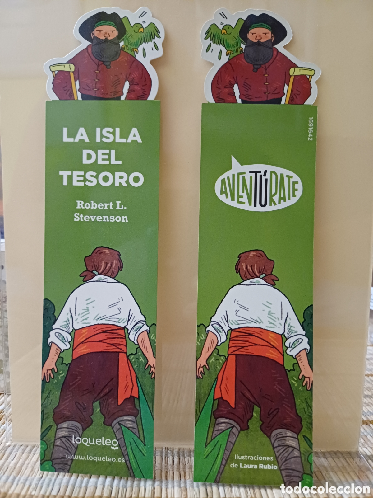 Coleccionismo marcap&aacute;ginas: Marcap&aacute;ginas La isla del Tesoro - Foto 1