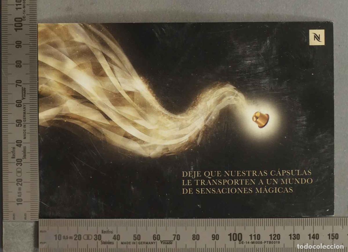 Coleccionismo marcap&aacute;ginas: POSTAL. PUBLICIDAD NESPRESSO - Foto 1