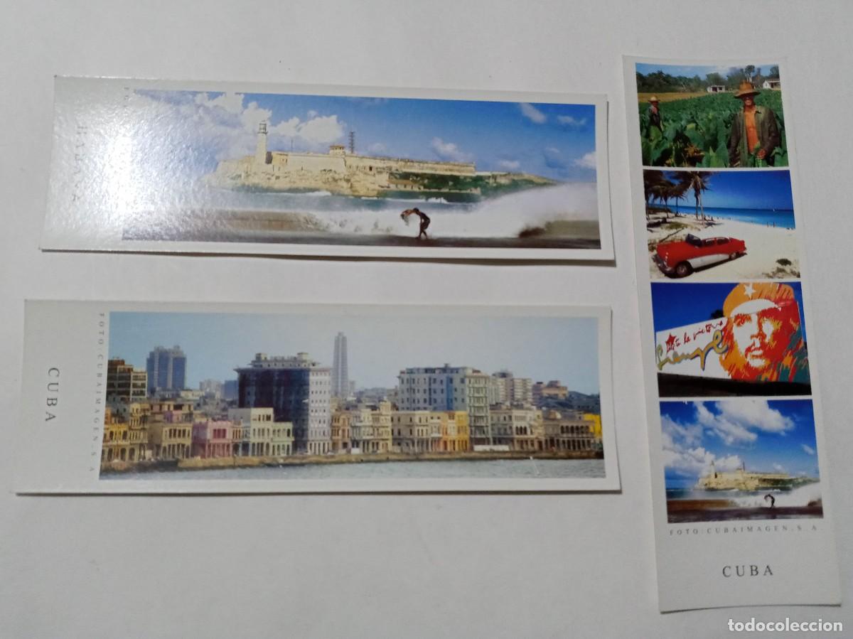 Coleccionismo marcap&aacute;ginas: LOTE DE 3 MARCAPAGINAS DE CUBA - Foto 2