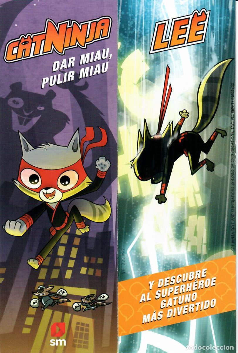 Coleccionismo marcap&aacute;ginas: MARCAP&Aacute;GINAS - CAT NINJA - SM - Foto 1