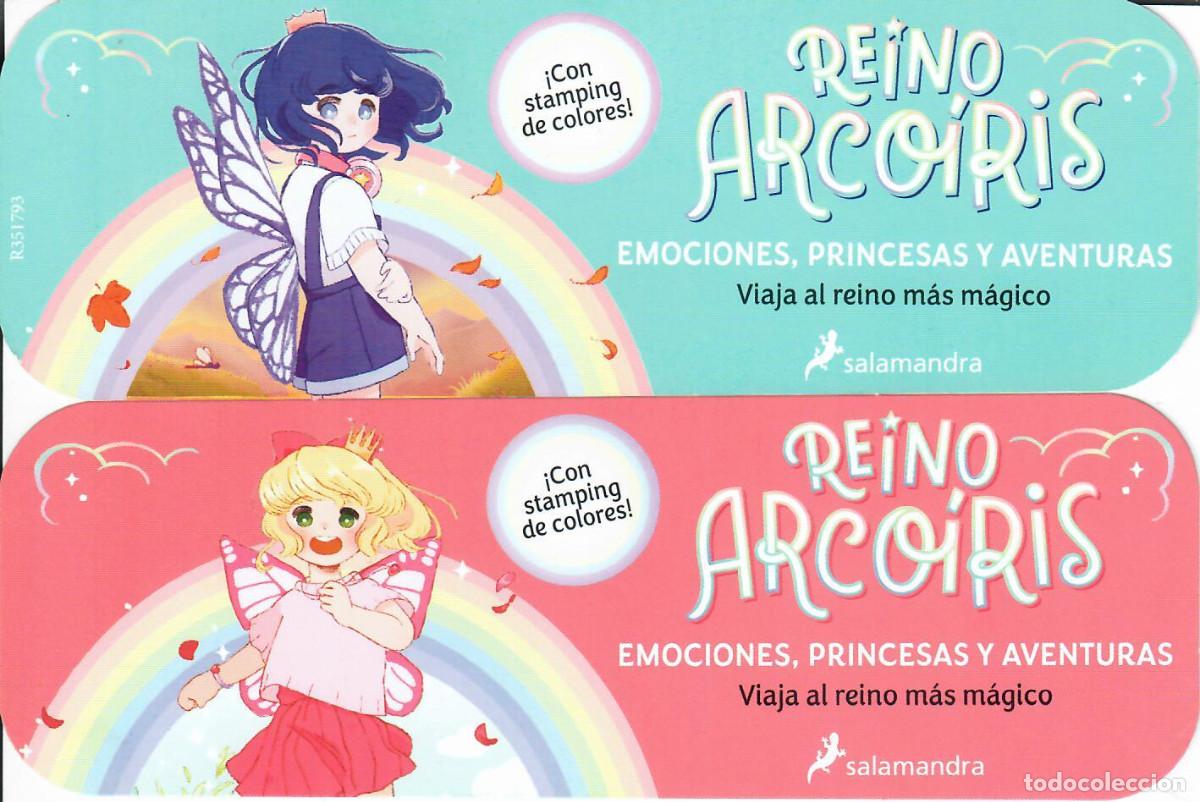 Coleccionismo marcap&aacute;ginas: MARCAP&Aacute;GINAS - REINO ARCO IRIS - SALAMANDRA - Foto 1
