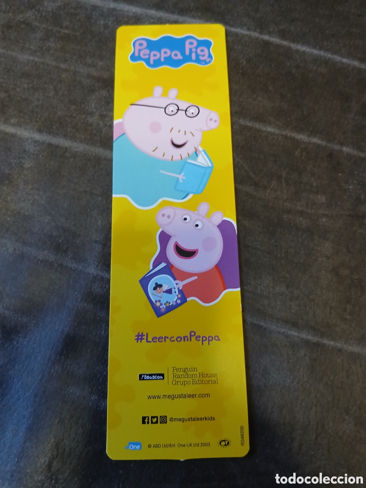 Coleccionismo marcap&aacute;ginas: Marcapaginas Peppa Pig - Foto 1