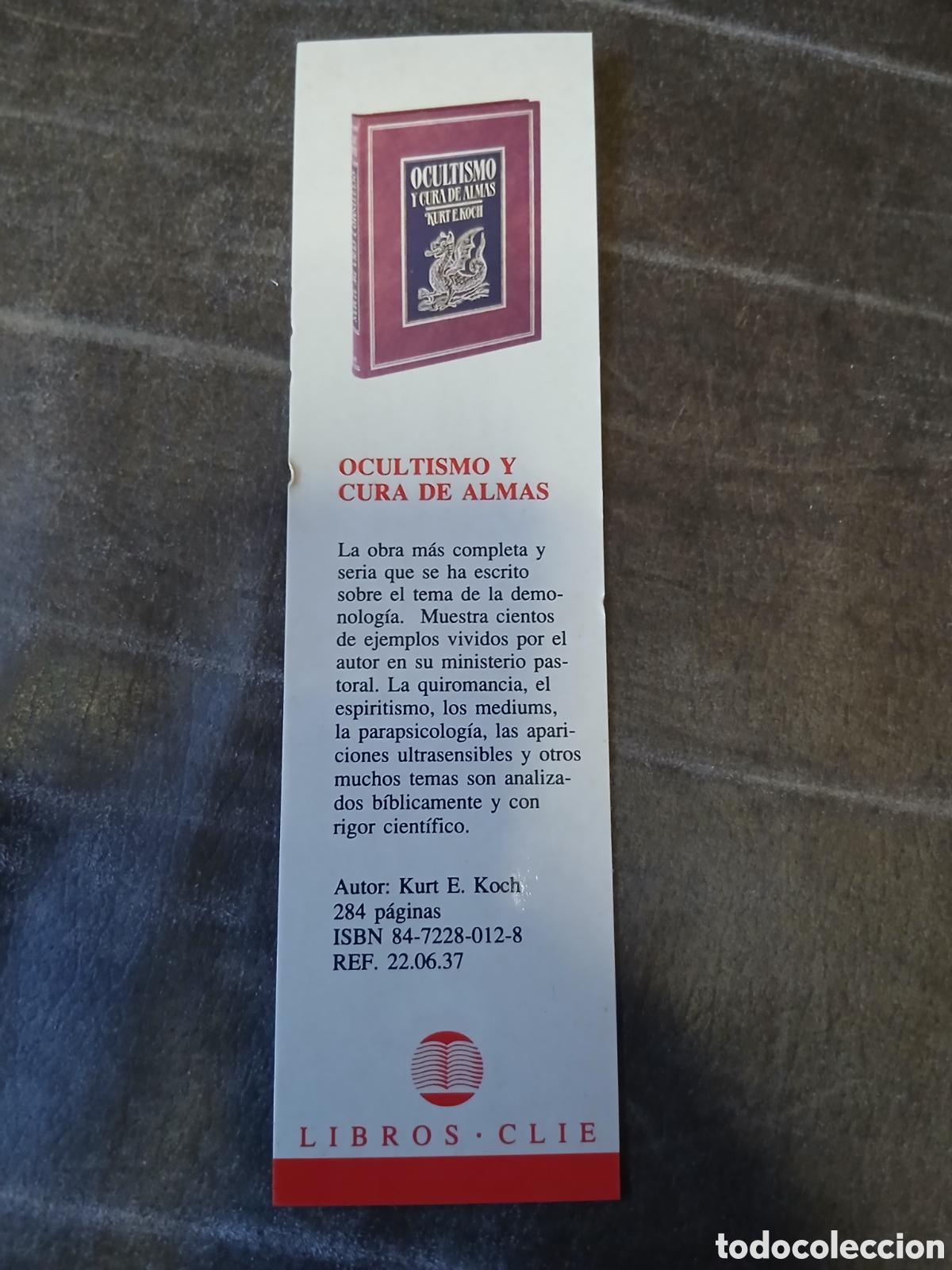 Coleccionismo marcap&aacute;ginas: Marcapaginas Libros Clie - Foto 1