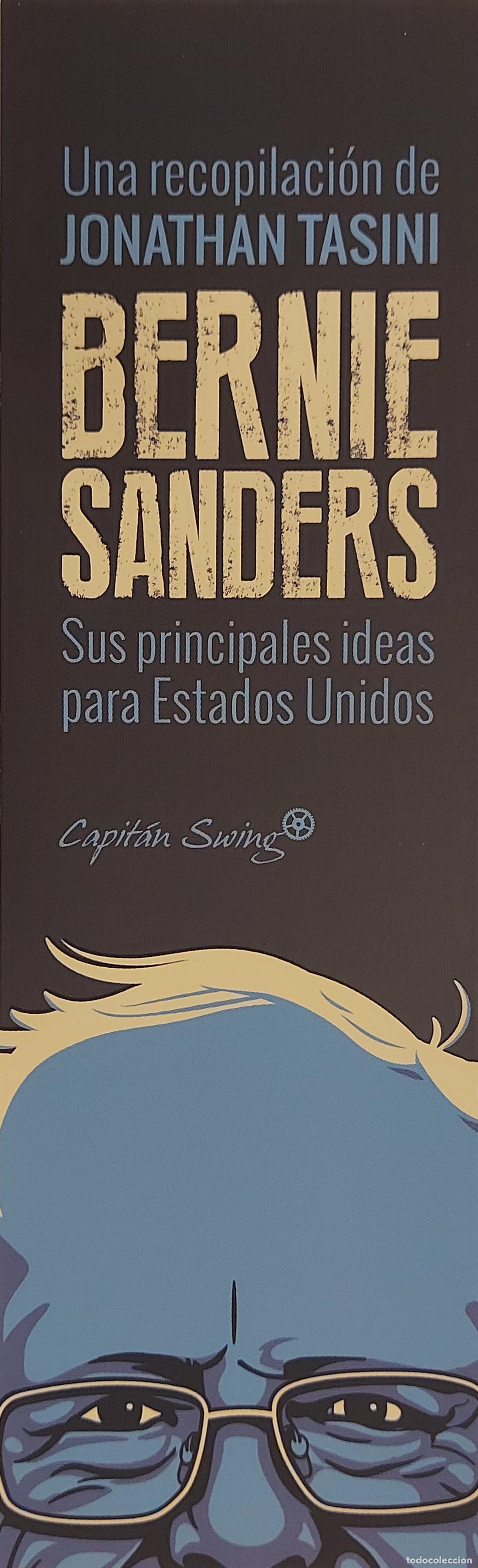 Coleccionismo marcap&aacute;ginas: MARCAPAGINAS - CAPITAN SWING - BERNIE SANDER - Foto 1
