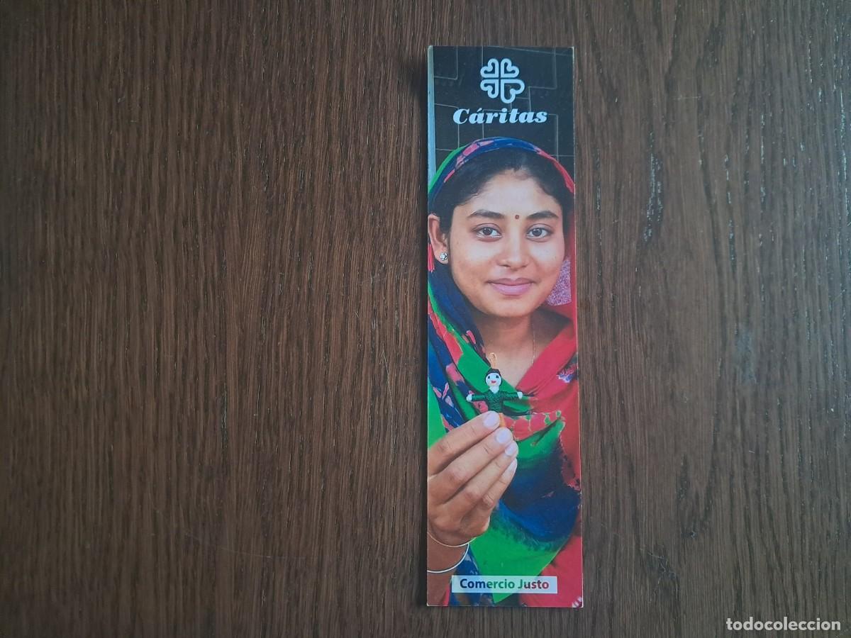 Coleccionismo marcap&aacute;ginas: marcap&aacute;ginas, punto de libro, c&aacute;ritas, comercio justo. - Foto 1