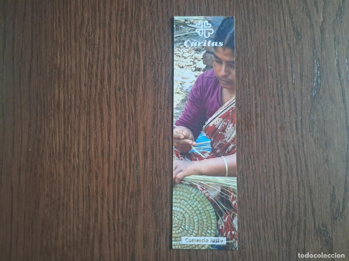 Coleccionismo marcap&aacute;ginas: marcap&aacute;ginas, punto de libro, c&aacute;ritas, comercio justo. - Foto 1