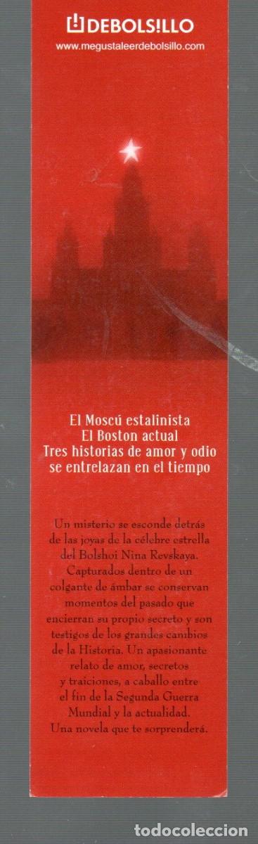 Coleccionismo marcap&aacute;ginas: MARCAP&Aacute;GINAS DE LA CASA DEBOLSILLO T&Iacute;TULO INVIERNO ROJO - Foto 2