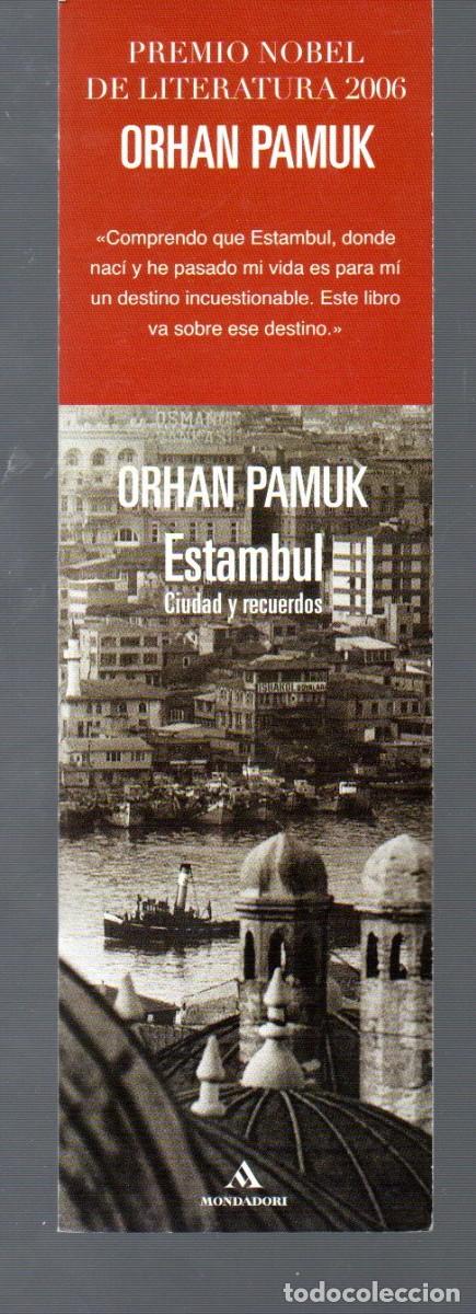 Coleccionismo marcap&aacute;ginas: MARCAP&Aacute;GINAS DE LA CASA DEBOLSILLO T&Iacute;TULO ORHAN PAMUK - Foto 1