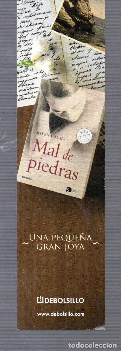 Coleccionismo marcap&aacute;ginas: MARCAP&Aacute;GINAS DE LA CASA DEBOLSILLO T&Iacute;TULO MAL DE PIEDRAS - Foto 2