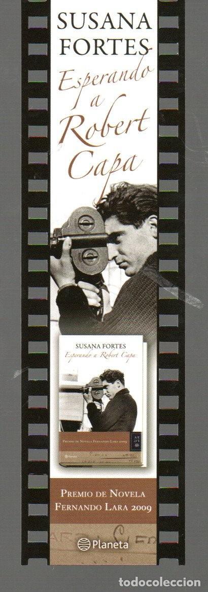 Coleccionismo marcap&aacute;ginas: MARCAP&Aacute;GINAS DE EDICIONES PLANETA T&Iacute;TULO ESPERANDO A ROBERT CAPA - Foto 1
