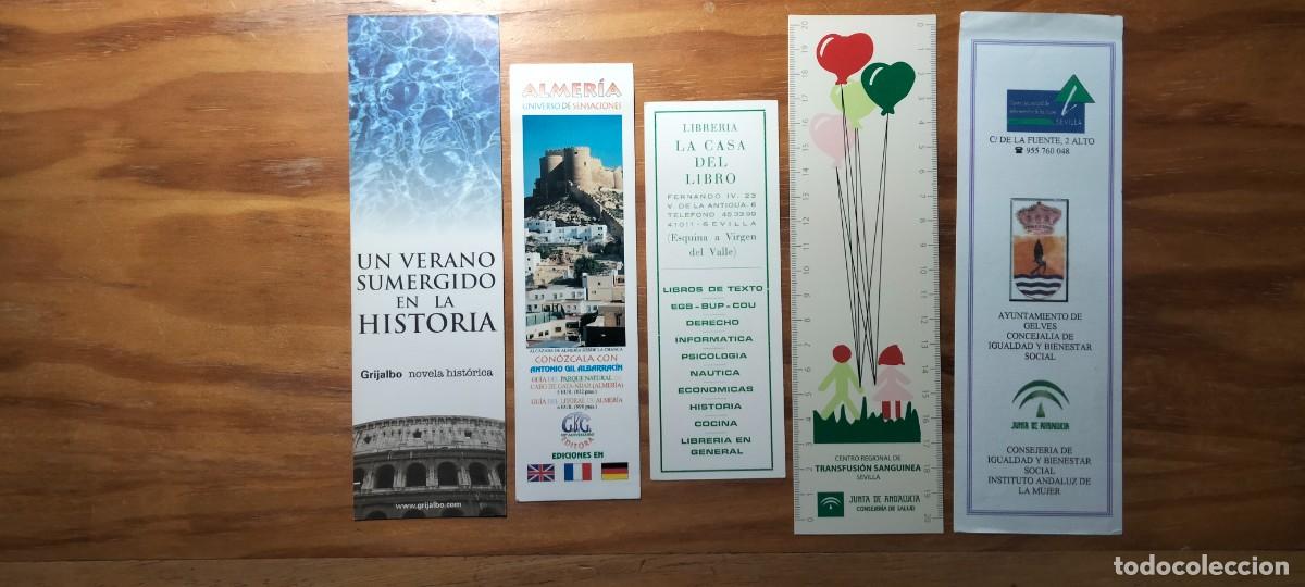 Coleccionismo marcap&aacute;ginas: LOTE DE 5 MARCAP&Aacute;GINAS - Foto 1