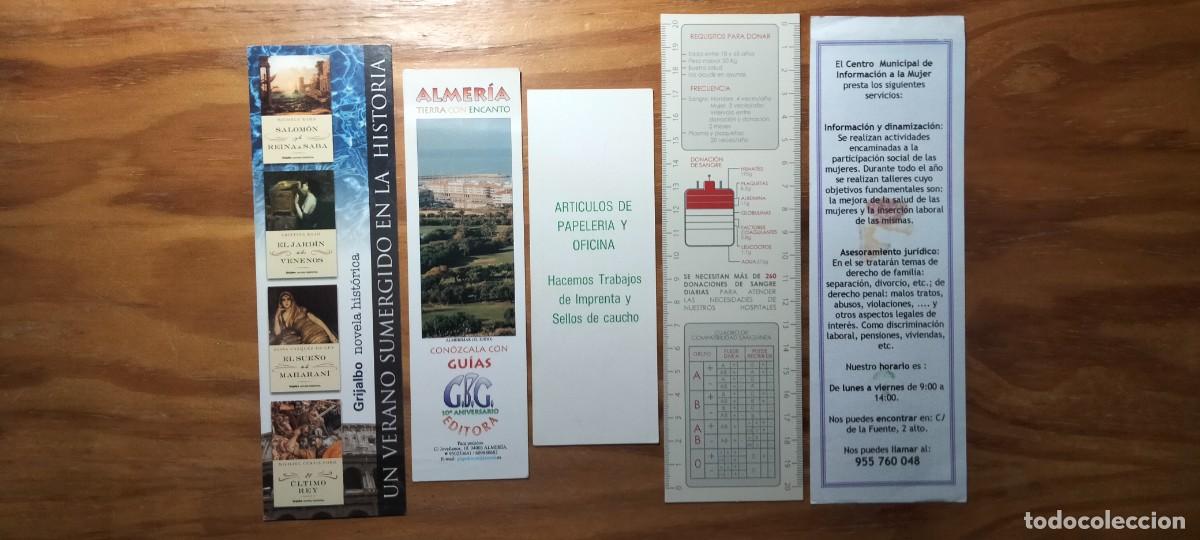 Coleccionismo marcap&aacute;ginas: LOTE DE 5 MARCAP&Aacute;GINAS - Foto 5