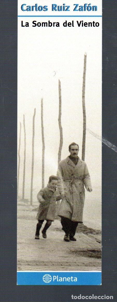 Coleccionismo marcap&aacute;ginas: MARCAP&Aacute;GINAS DE EDICIONES PLANETA T&Iacute;TULO LA SOMBRA DEL VIENTO - Foto 1