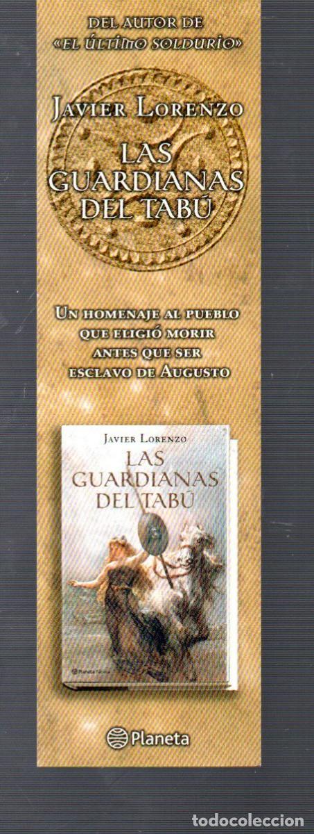 Coleccionismo marcap&aacute;ginas: MARCAP&Aacute;GINAS DE EDICIONES PLANETA T&Iacute;TULO LAS GUARDIANAS DEL TABU - Foto 2
