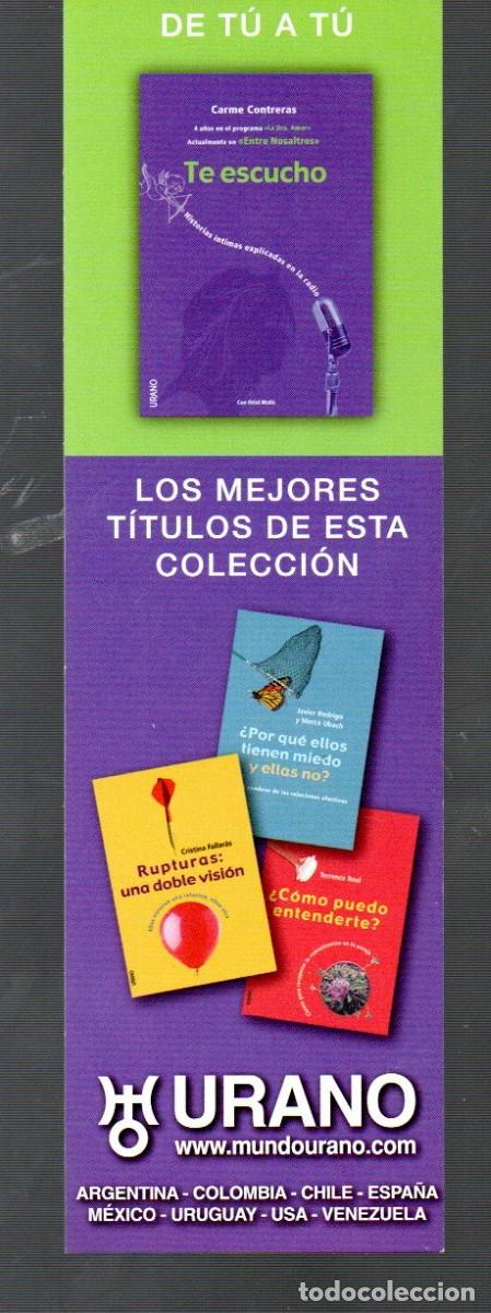 Coleccionismo marcap&aacute;ginas: MARCAP&Aacute;GINAS DE EDICIONES URANO T&Iacute;TULO LOS MEJORES T&Iacute;TULOS LECTURAS QUE TE COMPLEMENTAN - Foto 2