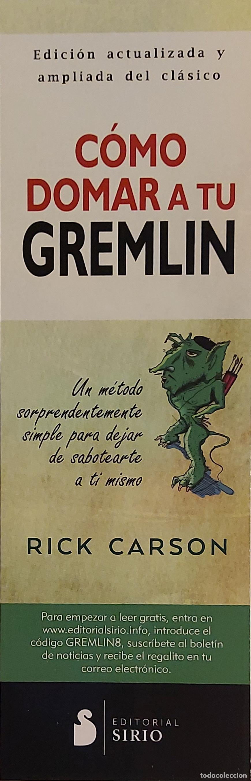 Coleccionismo marcap&aacute;ginas: MARCAPAGINAS - SIRIO - COMO DOMAR A TU GREMLIN - Foto 1
