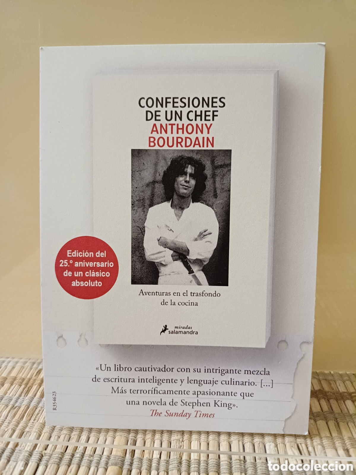 Coleccionismo marcap&aacute;ginas: Marcap&aacute;ginas Confesiones de un Chef - Foto 1
