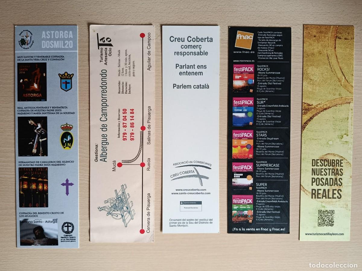 Coleccionismo marcap&aacute;ginas: LOTE 10 MARCAPAGINAS VARIADOS - Foto 2