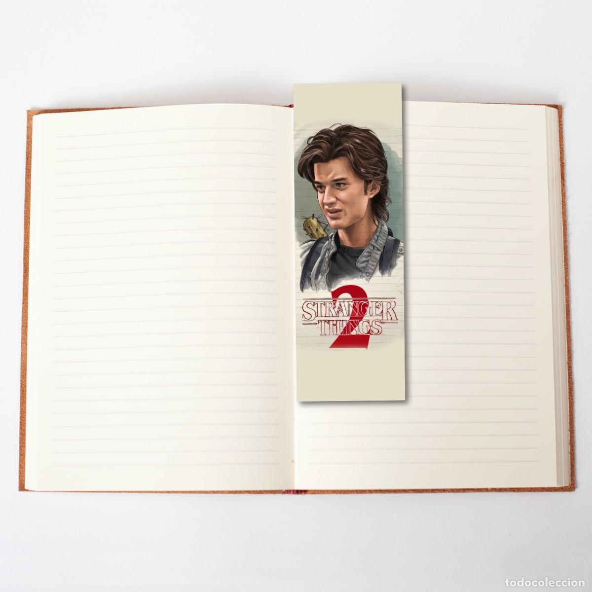 Coleccionismo marcap&aacute;ginas: 48 puntos de libro (marcapaginas) de Stranger Things (bloque 1) - Foto 1