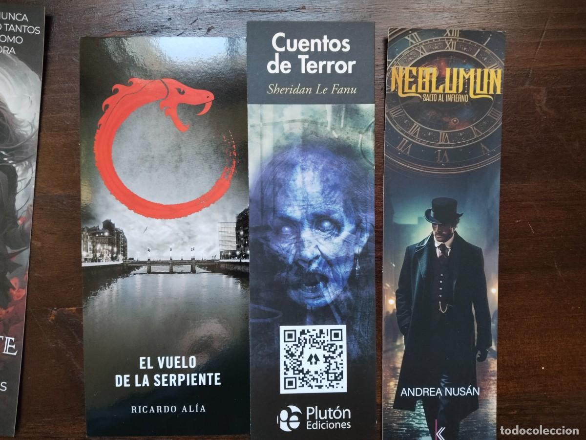 Coleccionismo marcap&aacute;ginas: Lotes de 9 marcap&aacute;ginas m&aacute;s libreto. 10 en total. - Foto 3