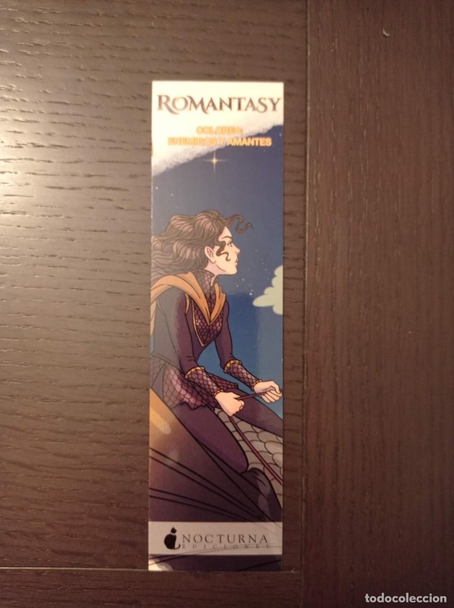 Coleccionismo Marcap&aacute;ginas: MARCAP&Aacute;GINAS. NOCTURNA EDICIONES. ROMANTASY. COLOREA: ENEMIGOS Y AMANTES
