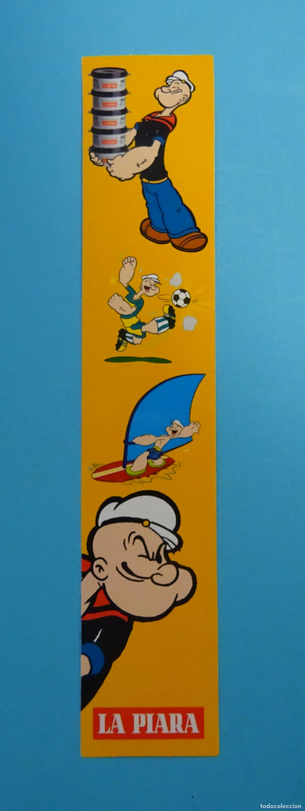 Coleccionismo marcap&aacute;ginas: MARCAP&Aacute;GINAS POPEYE LA PIARA - Foto 1