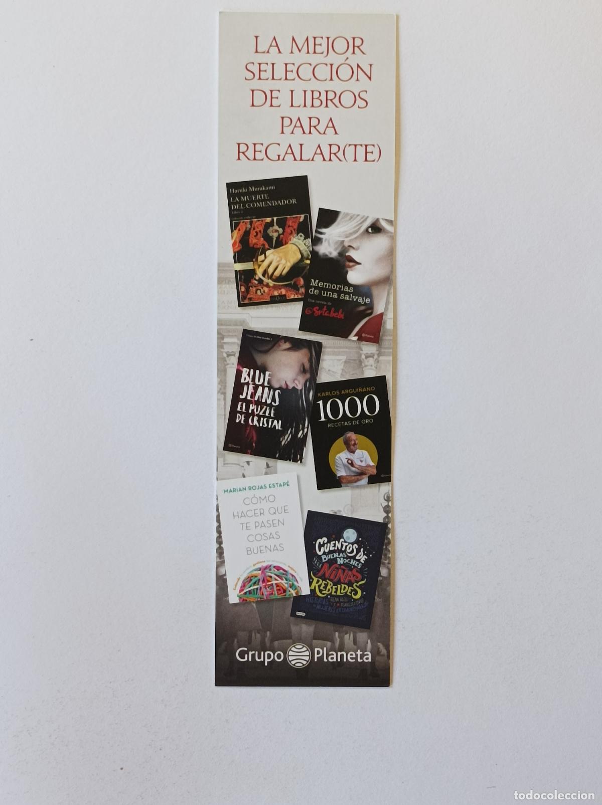 Coleccionismo marcap&aacute;ginas: DIA DEL LIBRO. MARCAPAGINAS PLANETA. - Foto 2