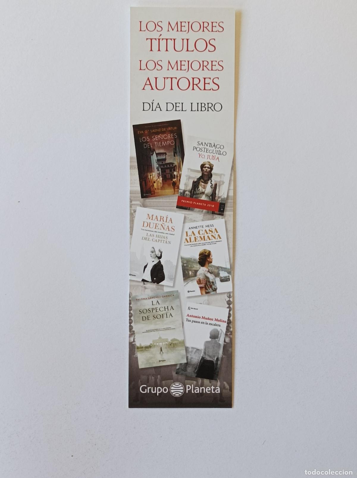 Coleccionismo marcap&aacute;ginas: DIA DEL LIBRO. MARCAPAGINAS PLANETA. - Foto 1