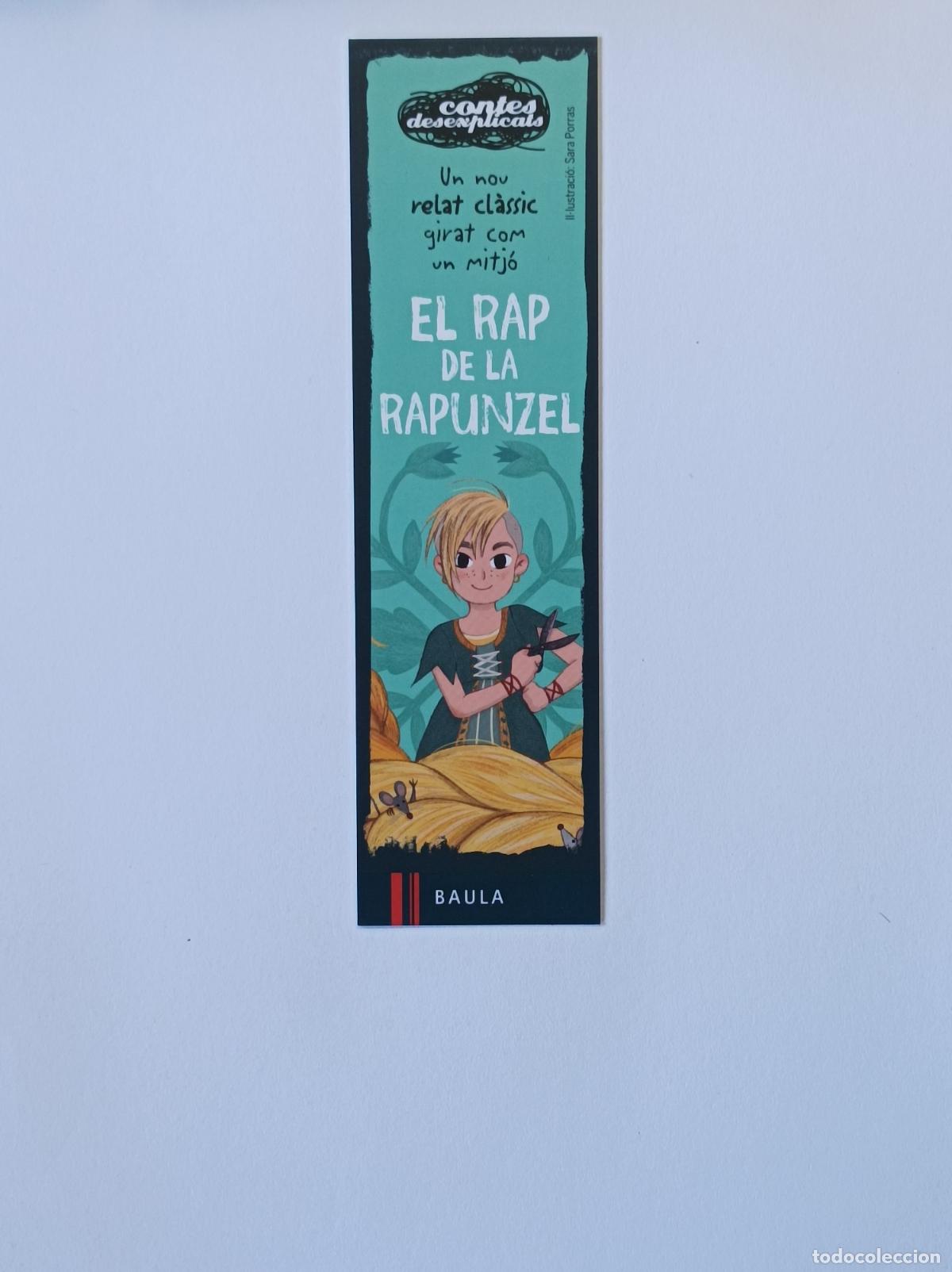 Coleccionismo marcap&aacute;ginas: EL RAP DE RAPUNZEL. MARCAPAGINAS BAULA. - Foto 1