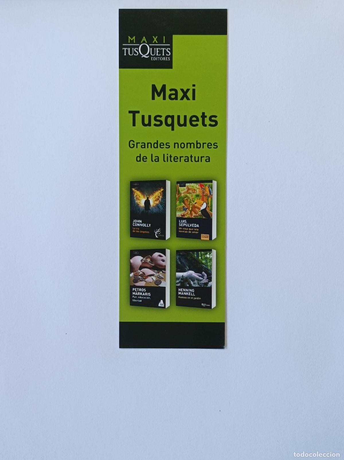 Coleccionismo marcap&aacute;ginas: MAXI TUSQUETS. MARCAPAGINAS TUSQUETS. - Foto 1