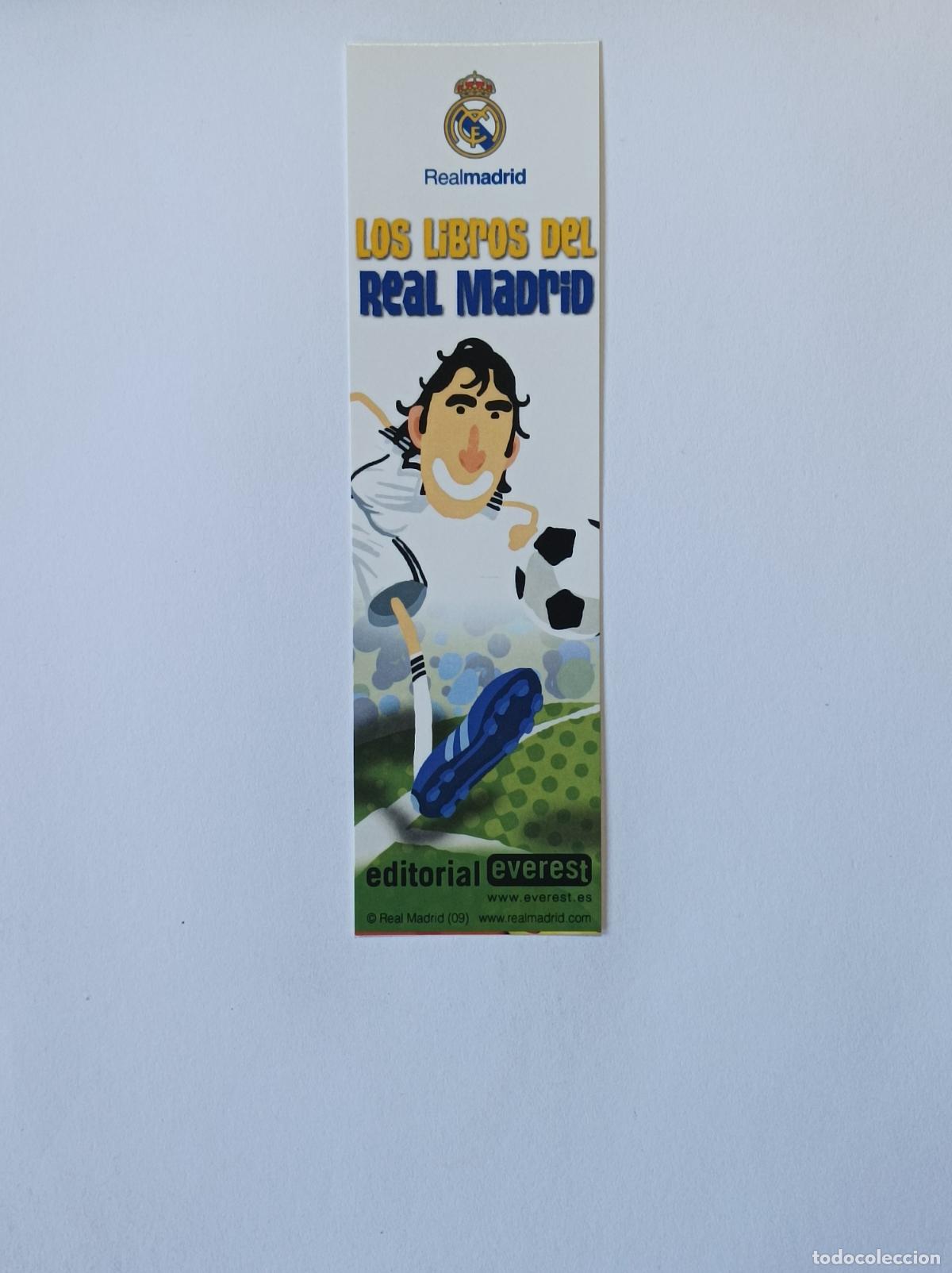 Coleccionismo marcap&aacute;ginas: LOS LIBROS DEL REAL MADRID. MARCAPAGINAS EVEREST. - Foto 1