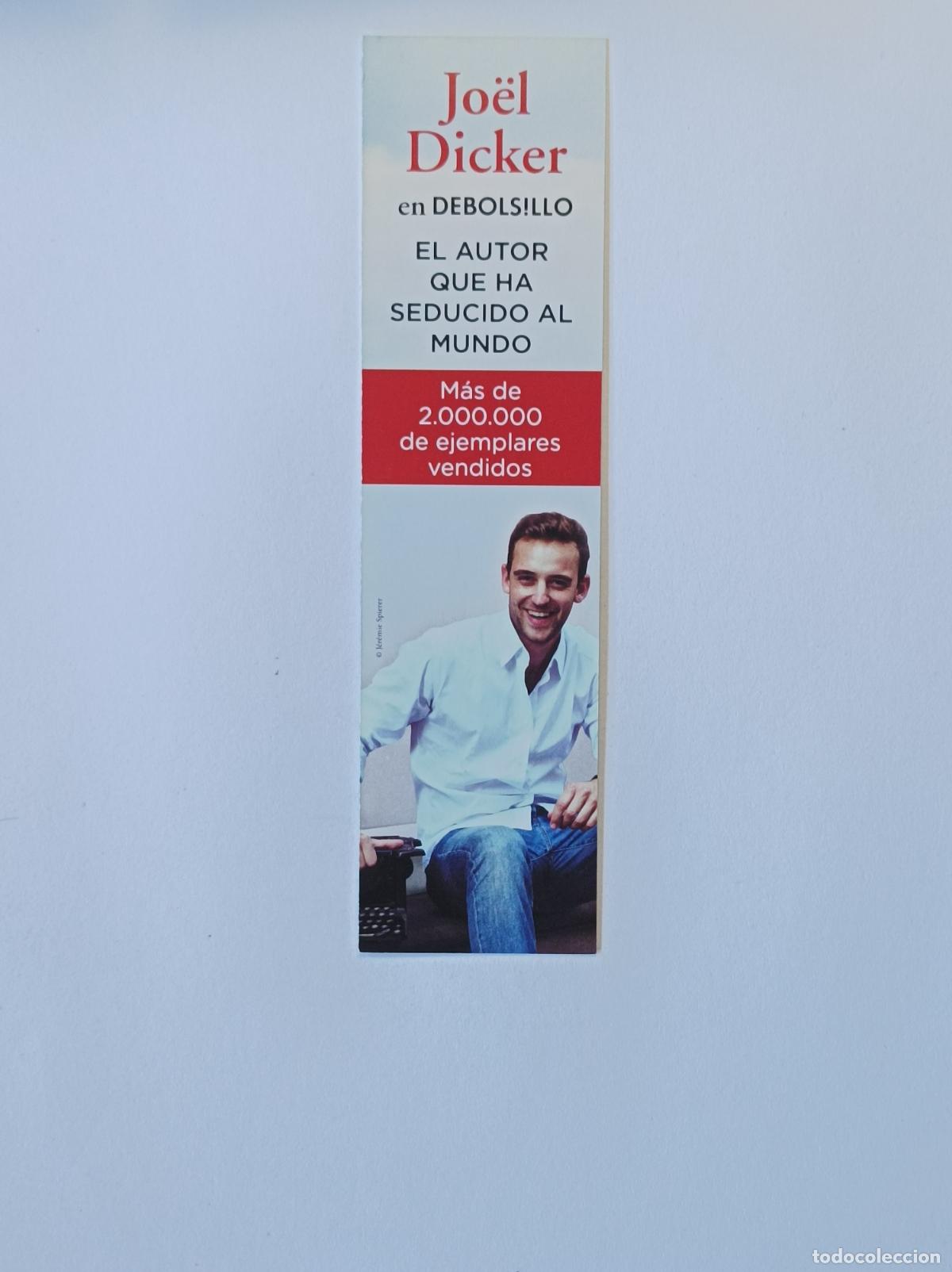 Coleccionismo marcap&aacute;ginas: J&Ouml;EL DICKER. MARCAPAGINAS DEBOLSILLO. - Foto 1