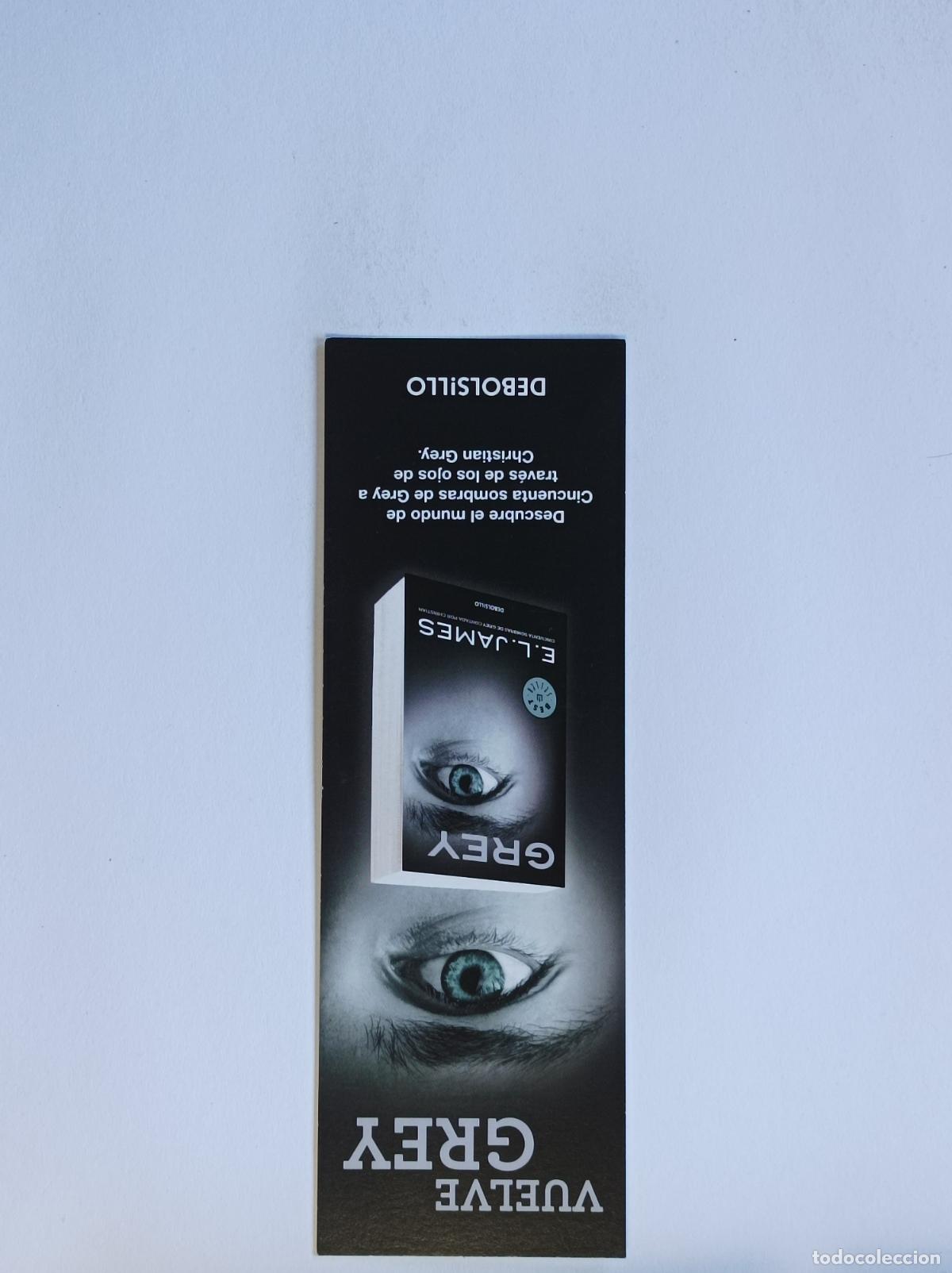 Coleccionismo marcap&aacute;ginas: GREY. E.L. JAMES. MARCAPAGINAS DEBOLSILLO. - Foto 1