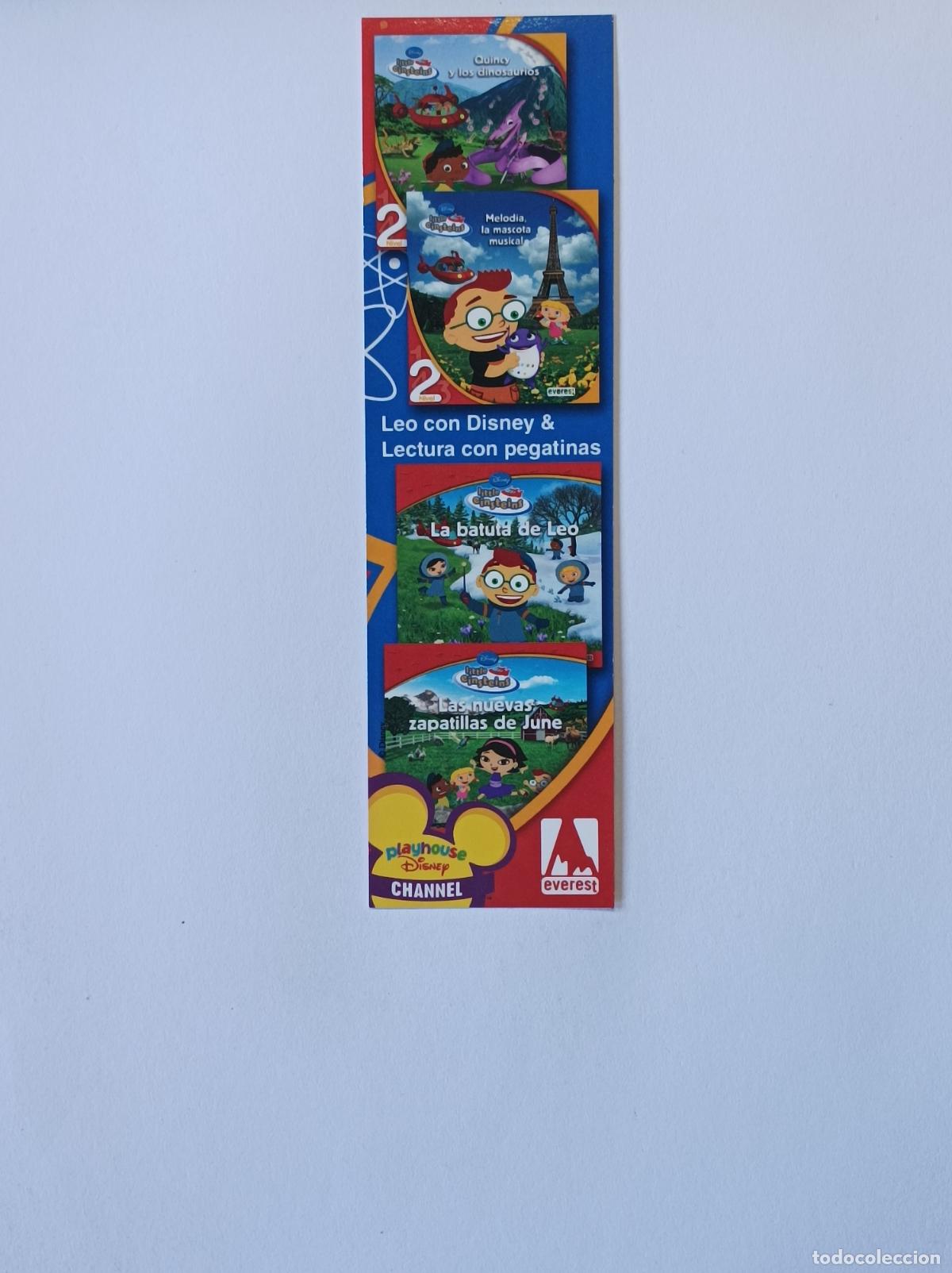Coleccionismo marcap&aacute;ginas: LITTLE EINSTEINS. DISNEY. MARCAPAGINAS EVEREST. - Foto 2