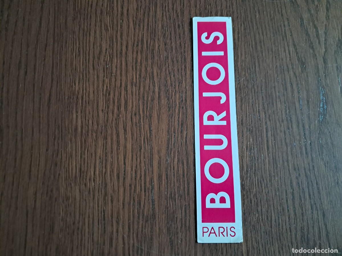 Coleccionismo marcap&aacute;ginas: marcap&aacute;ginas, punto de libro, Bourjois, Paris. - Foto 2
