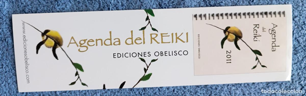 Coleccionismo marcap&aacute;ginas: Marcap&aacute;ginas Agenda del Reiki 2011 - Foto 1
