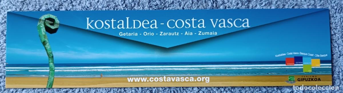 Coleccionismo marcap&aacute;ginas: Marcap&aacute;ginas Kostaldea - Costa Vasca - Foto 1