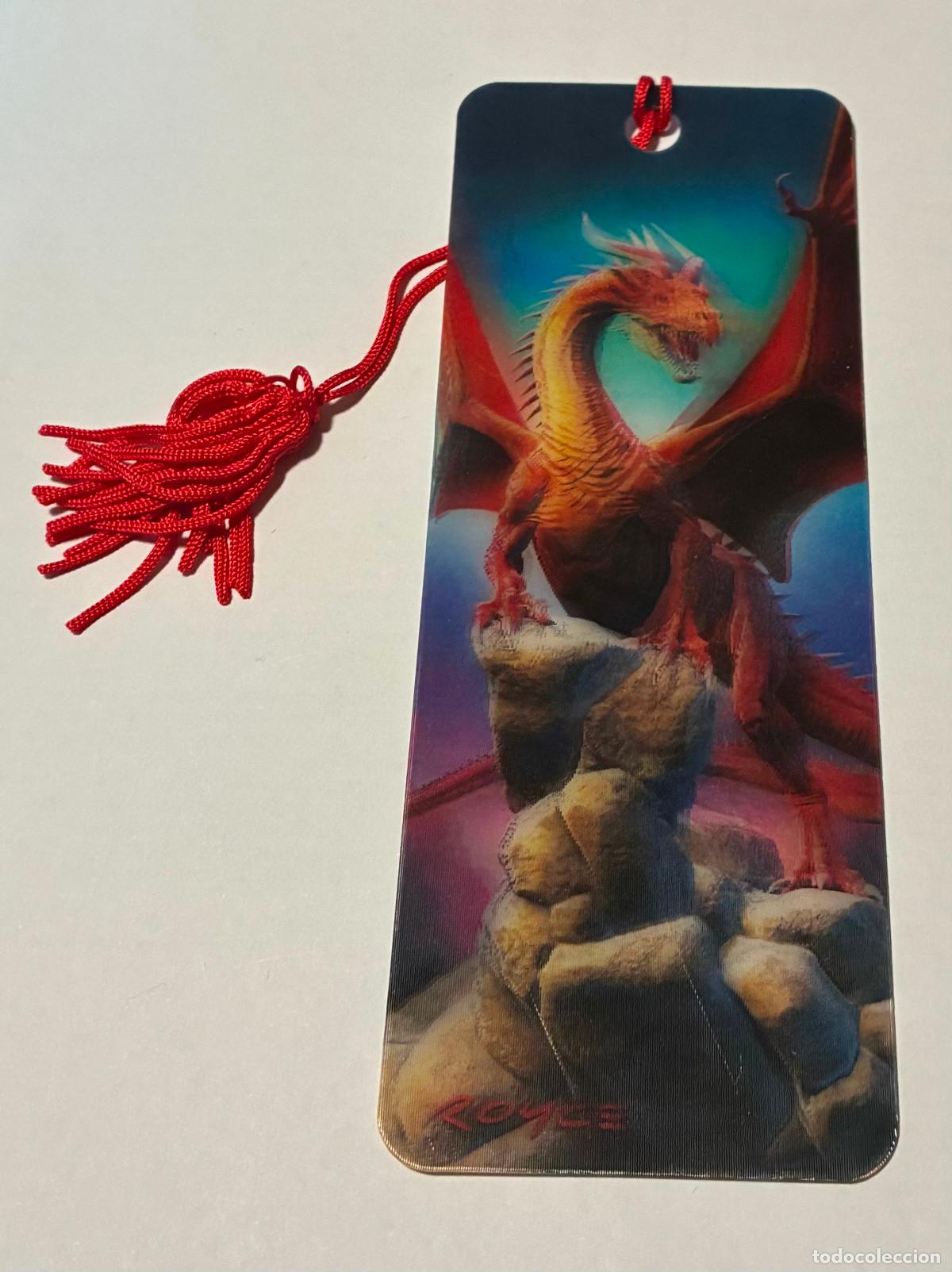 Coleccionismo marcap&aacute;ginas: MARCAPAGINAS DRAGON HOLOGRAFICO, 3D, ROYCE - Foto 1