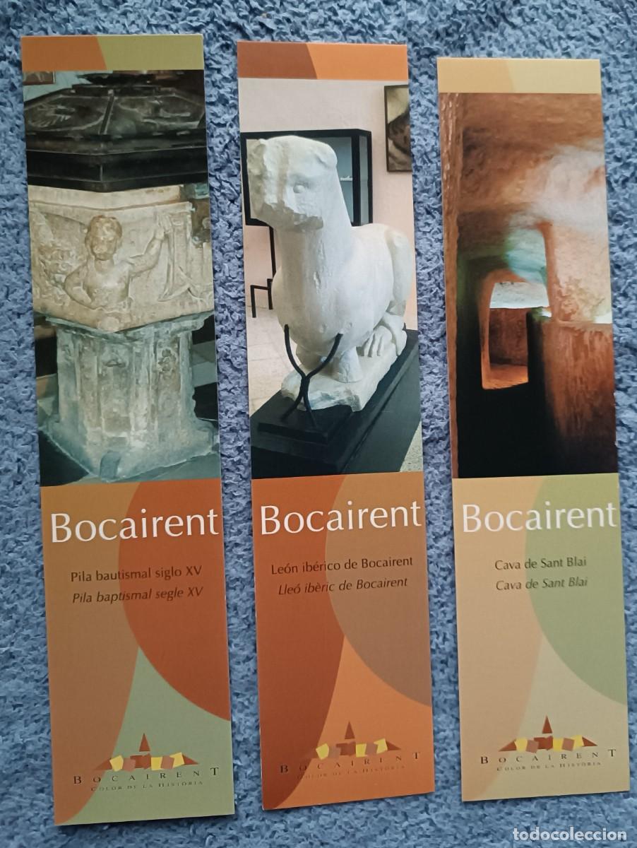 Coleccionismo marcap&aacute;ginas: Punto libro / Marcap&aacute;ginas BOCAIRENT - Foto 1
