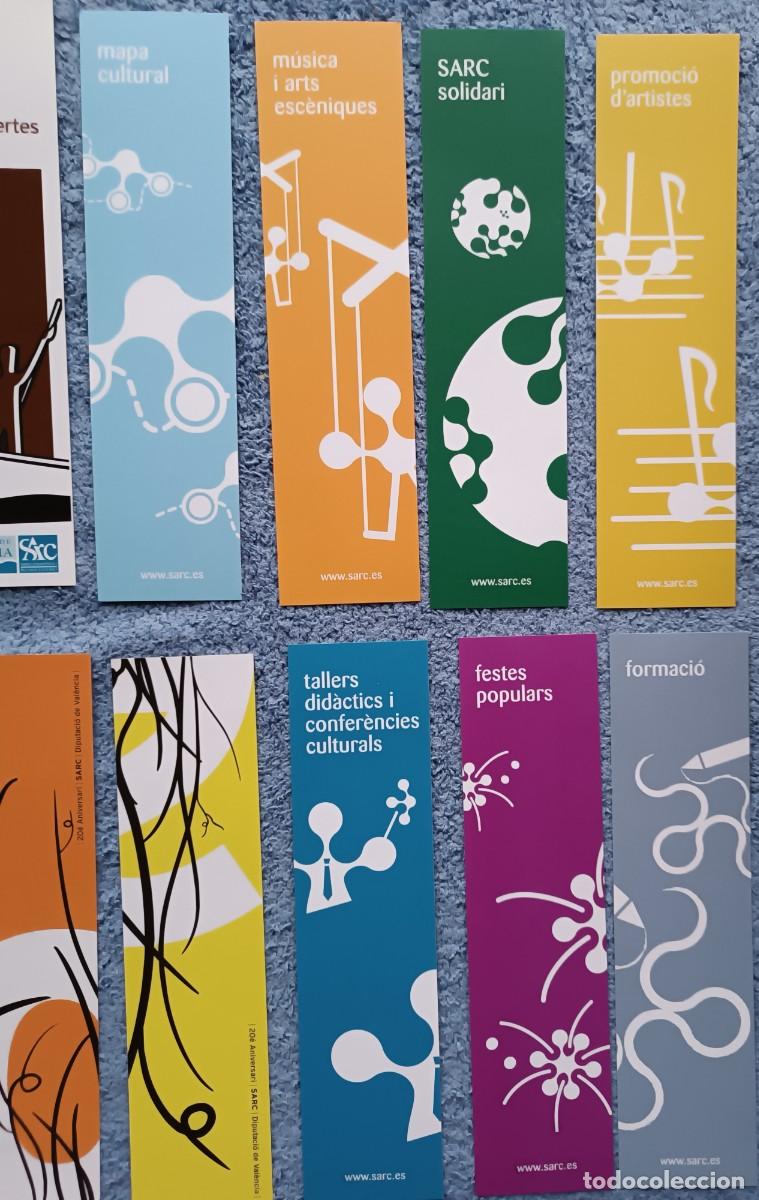 Coleccionismo marcap&aacute;ginas: Punto libro / Marcap&aacute;ginas SARC Diputaci&oacute; Valencia - Foto 3