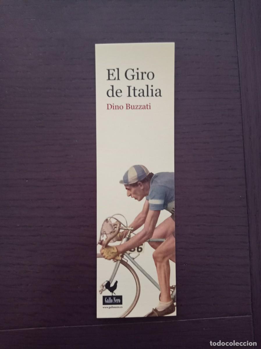 Coleccionismo Marcap&aacute;ginas: MARCAP&Aacute;GINAS. GALLO NERO. DINO BUZZATI. EL GIRO DE ITALIA